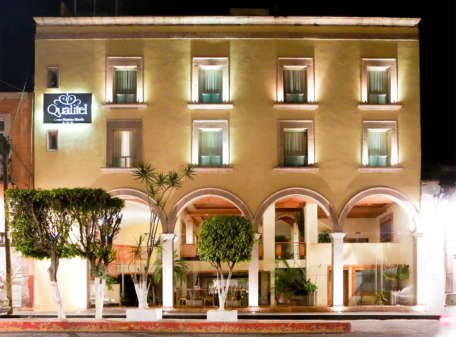 Hotel Qualitel Centro Historico Морелия Екстериор снимка
